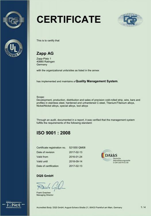 ISO 9001:2008